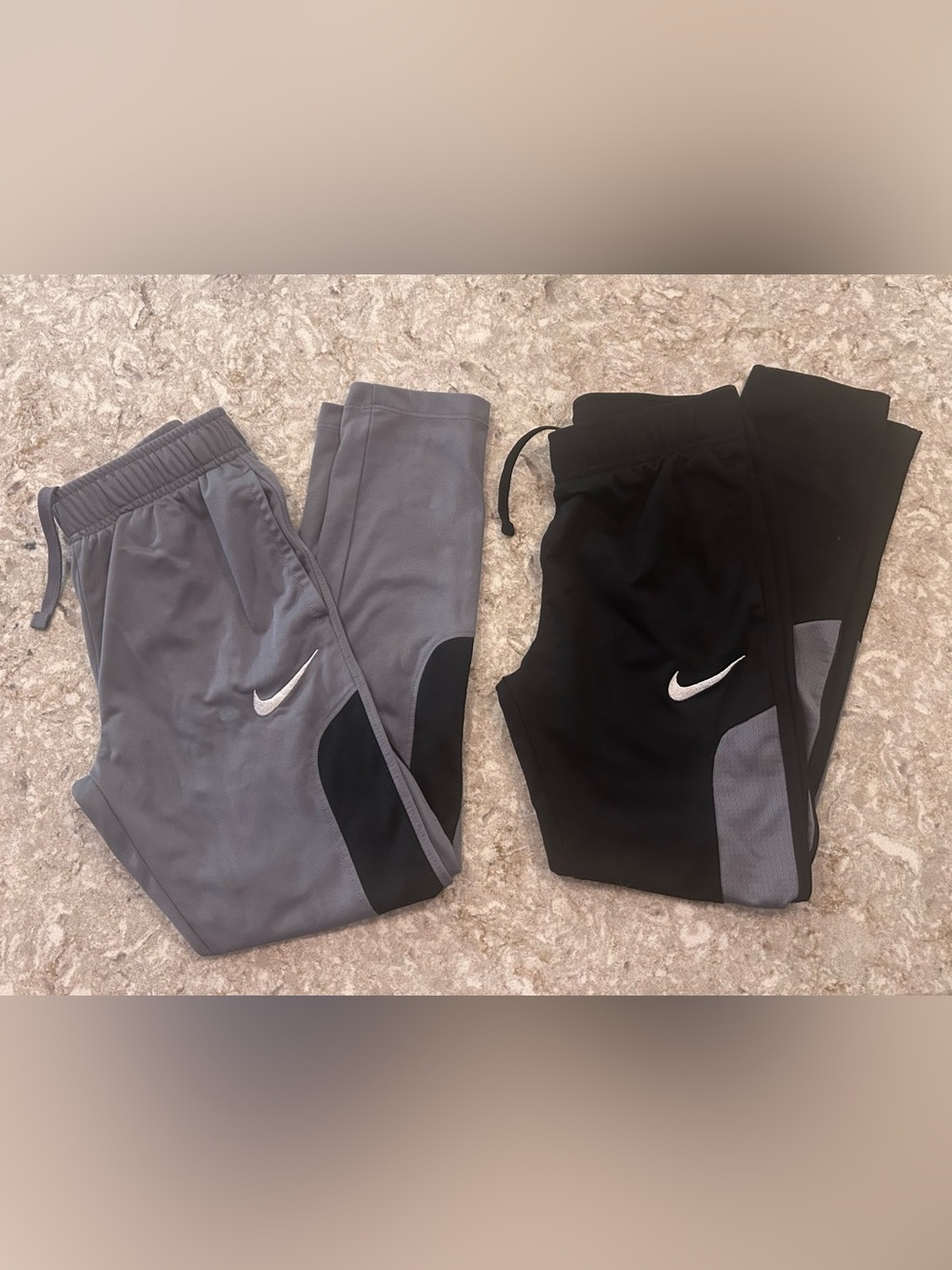 Two Pairs of Nike Boys Dri-Fit athletic pants